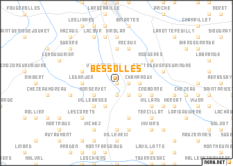 map of Bessolles