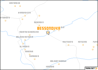 map of Bessonovka