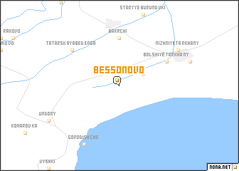 map of Bessonovo