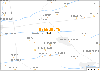 map of Bessonoye