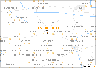 map of Bessonville