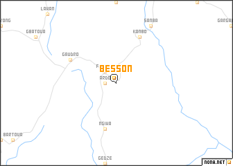 map of Besson