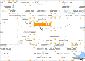 map of Bessuille