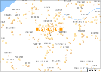 map of Bestaesfehan