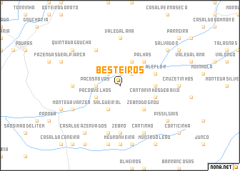 map of Besteiros