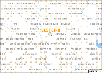 map of Besteiro