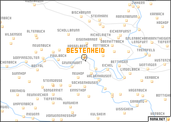 map of Bestenheid