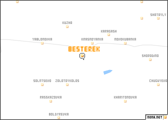 map of Besterek