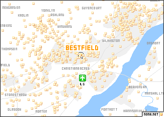 map of Bestfield