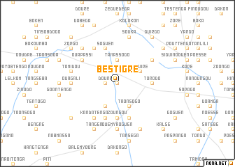 map of Bèstigré