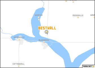 map of Bestwall