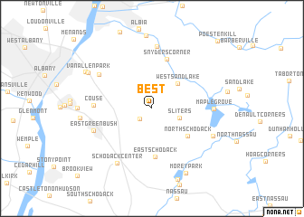 map of Best