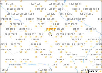 map of Best