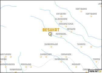 map of Besukat