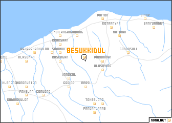 map of Besuk-kidul