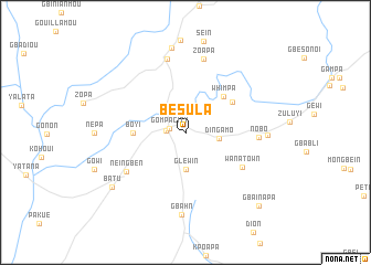 map of Besula