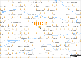 map of Beszowa