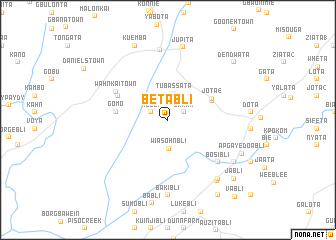 map of Betabli