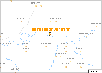 map of Betabobo Avaratra