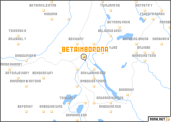 map of Betaimborona