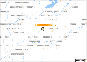 map of Betainkankana