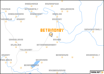 map of Betainomby