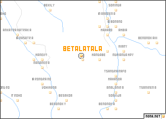 map of Betalatala