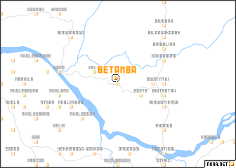 map of Bétamba
