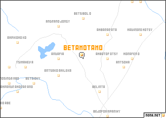 map of Betamotamo