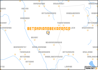 map of Betampiana-Bekaranga