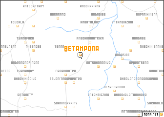 map of Betampona