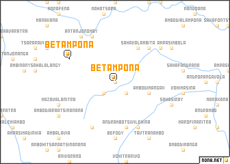 map of Betampona