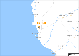 map of Betanga