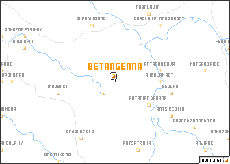 map of Betangenna