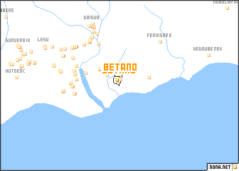 map of Betano