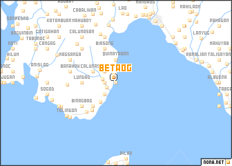 map of Betaog