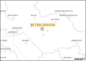 map of Betaolankena