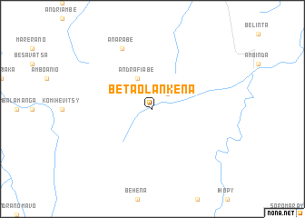 map of Betaolankena