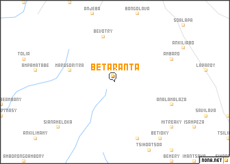 map of Betaranta