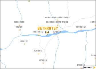 map of Betaratsy