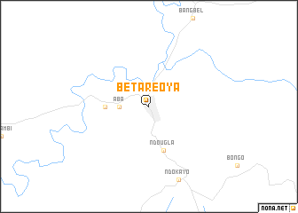 map of Bétaré Oya