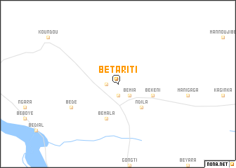 map of Betariti