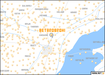 map of Betaro Brohi