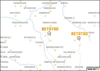 map of Betatao