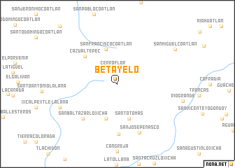 map of Betayelo