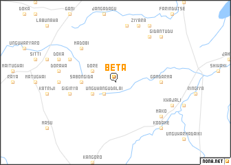 map of Beta