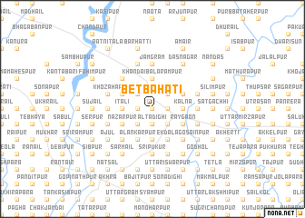 map of Bet Bāhati