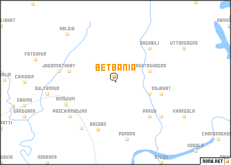 map of Betbania