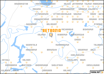 map of Betbāria