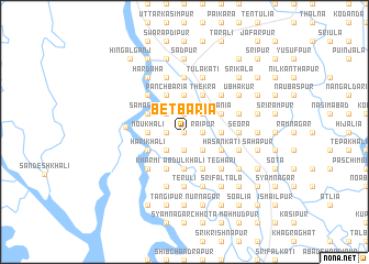 map of Betbāria